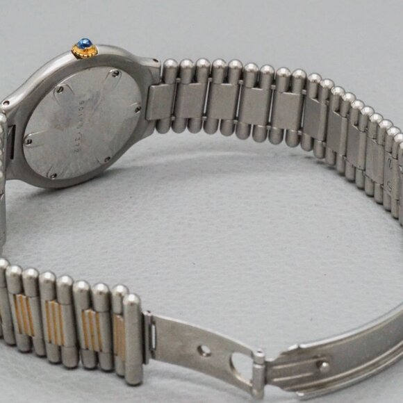 CARTIER Must De 21 Gold Silver 31mm Unisex Quartz Watch main image 8